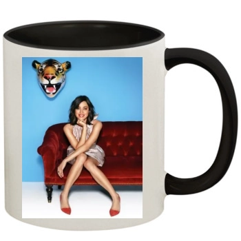 Aubrey Plaza 11oz Colored Inner & Handle Mug