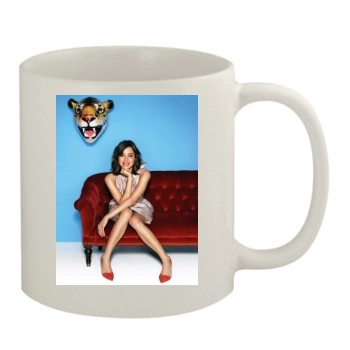 Aubrey Plaza 11oz White Mug