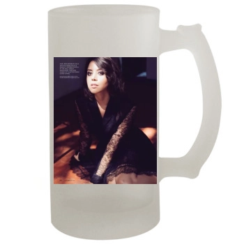 Aubrey Plaza 16oz Frosted Beer Stein