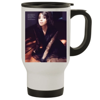 Aubrey Plaza Stainless Steel Travel Mug