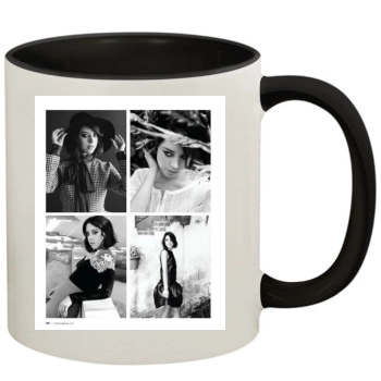 Aubrey Plaza 11oz Colored Inner & Handle Mug