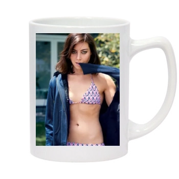 Aubrey Plaza 14oz White Statesman Mug