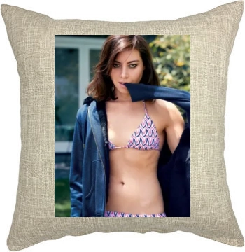 Aubrey Plaza Pillow