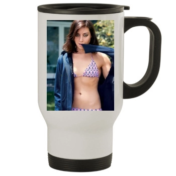 Aubrey Plaza Stainless Steel Travel Mug