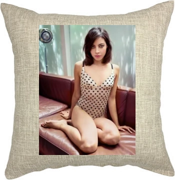 Aubrey Plaza Pillow