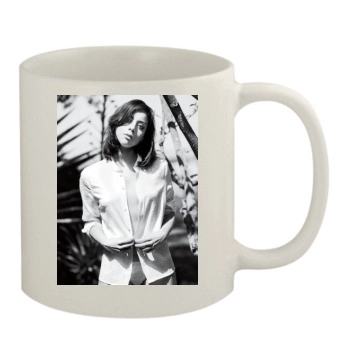 Aubrey Plaza 11oz White Mug