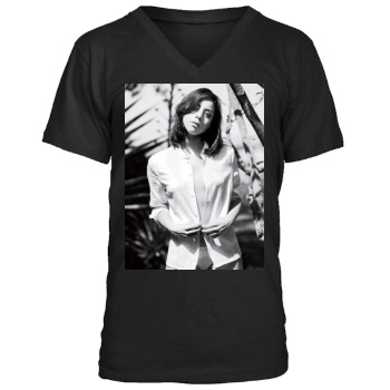 Aubrey Plaza Men's V-Neck T-Shirt