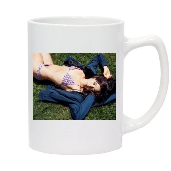 Aubrey Plaza 14oz White Statesman Mug