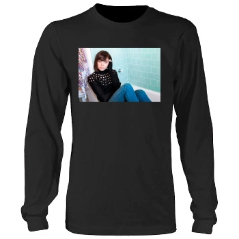 Aubrey Plaza Men's Heavy Long Sleeve TShirt