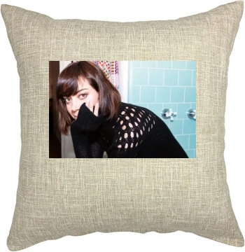 Aubrey Plaza Pillow