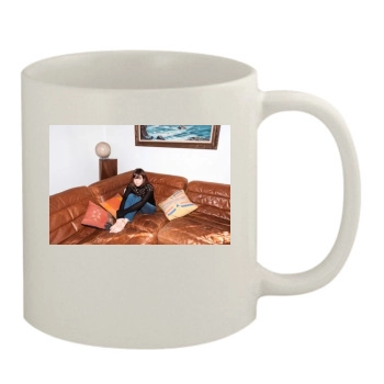 Aubrey Plaza 11oz White Mug