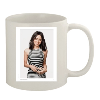 Aubrey Plaza 11oz White Mug