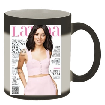 Aubrey Plaza Color Changing Mug