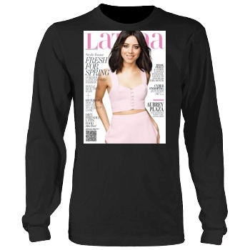 Aubrey Plaza Men's Heavy Long Sleeve TShirt