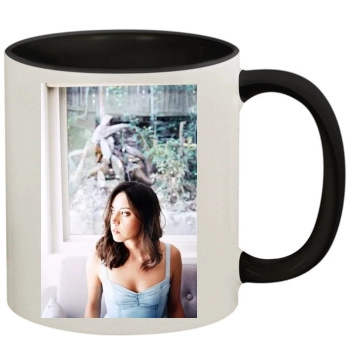 Aubrey Plaza 11oz Colored Inner & Handle Mug