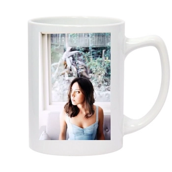 Aubrey Plaza 14oz White Statesman Mug