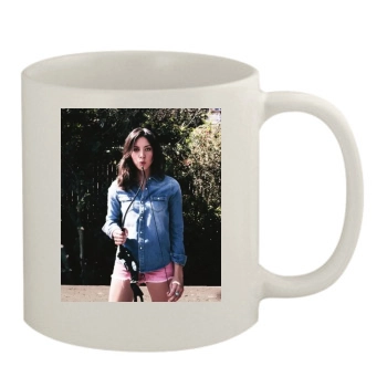 Aubrey Plaza 11oz White Mug