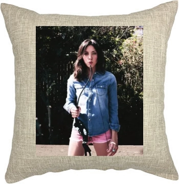 Aubrey Plaza Pillow