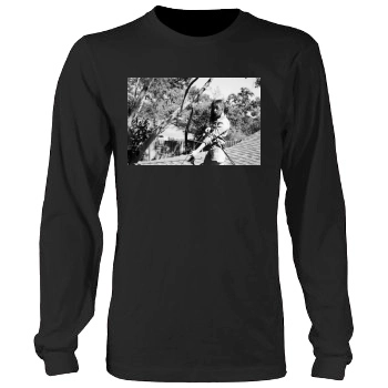 Aubrey Plaza Men's Heavy Long Sleeve TShirt