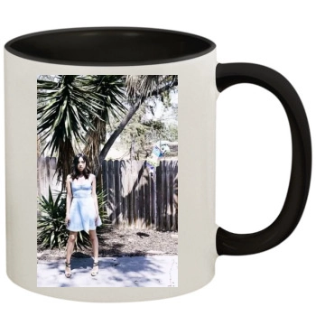 Aubrey Plaza 11oz Colored Inner & Handle Mug