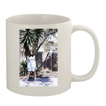 Aubrey Plaza 11oz White Mug