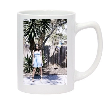 Aubrey Plaza 14oz White Statesman Mug