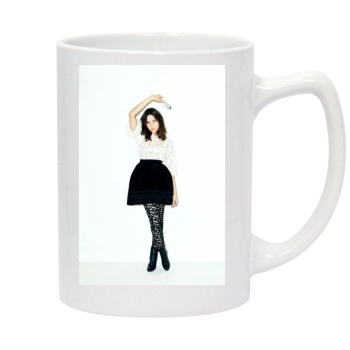 Aubrey Plaza 14oz White Statesman Mug