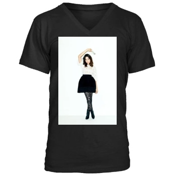 Aubrey Plaza Men's V-Neck T-Shirt