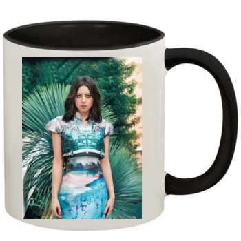 Aubrey Plaza 11oz Colored Inner & Handle Mug