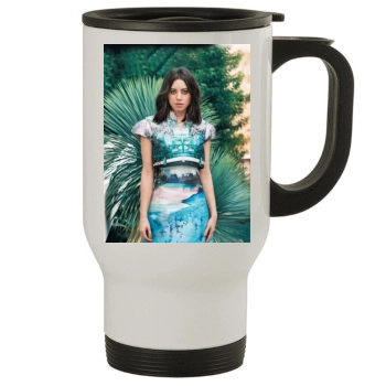 Aubrey Plaza Stainless Steel Travel Mug