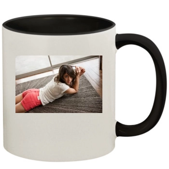 Aubrey Plaza 11oz Colored Inner & Handle Mug