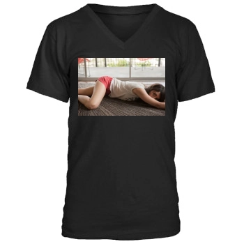 Aubrey Plaza Men's V-Neck T-Shirt