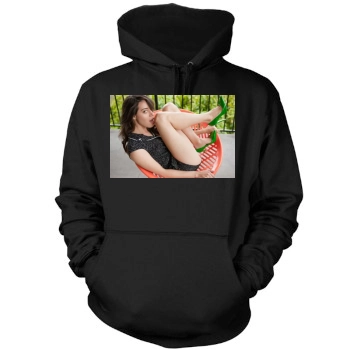 Aubrey Plaza Mens Pullover Hoodie Sweatshirt