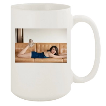 Aubrey Plaza 15oz White Mug