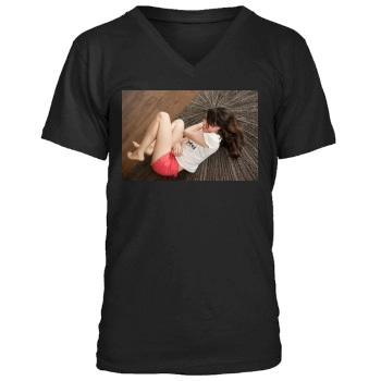 Aubrey Plaza Men's V-Neck T-Shirt