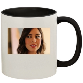 Aubrey Plaza 11oz Colored Inner & Handle Mug