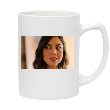 Aubrey Plaza 14oz White Statesman Mug