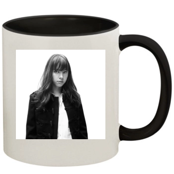 Aubrey Plaza 11oz Colored Inner & Handle Mug