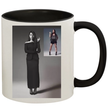 Aubrey Plaza 11oz Colored Inner & Handle Mug