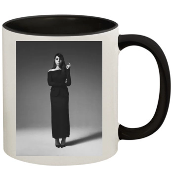 Aubrey Plaza 11oz Colored Inner & Handle Mug