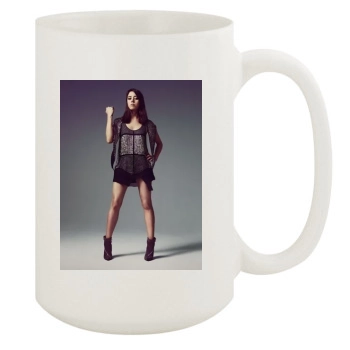 Aubrey Plaza 15oz White Mug