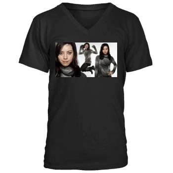 Aubrey Plaza Men's V-Neck T-Shirt