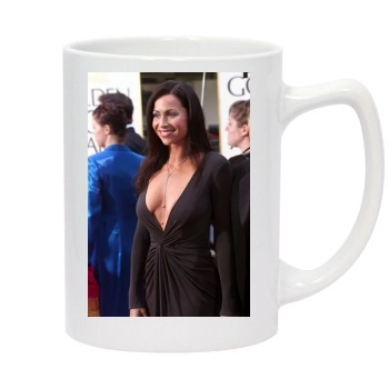 Minnie Driver 14oz White Statesman Mug