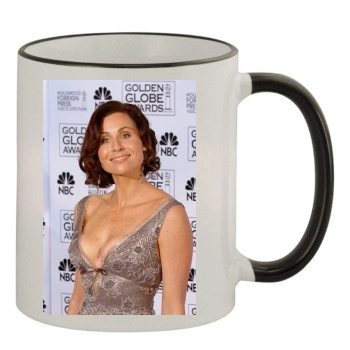 Minnie Driver 11oz Colored Rim & Handle Mug