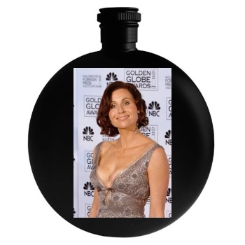 Minnie Driver Round Flask