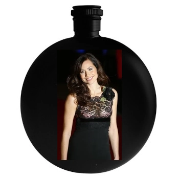 Minnie Driver Round Flask