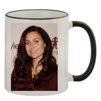 Minnie Driver 11oz Colored Rim & Handle Mug