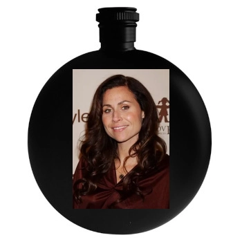 Minnie Driver Round Flask