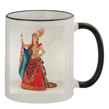 Minnie Driver 11oz Colored Rim & Handle Mug