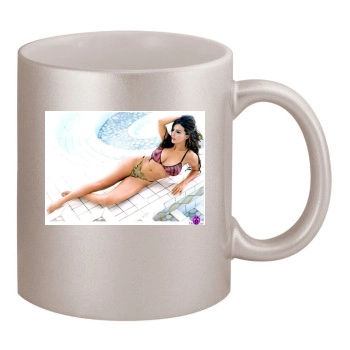 Sabrina Ferilli 11oz Metallic Silver Mug